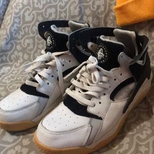 Nike Air Flight Huarache Og Black Silver